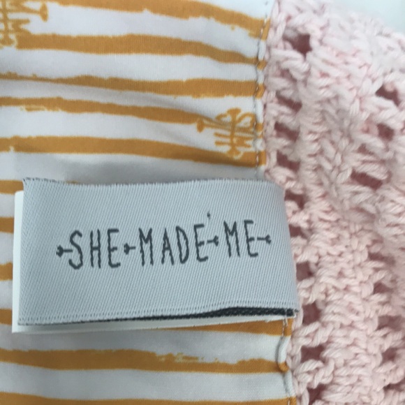 NWOT SHE MADE ME Lalita Crochet One piece - Picture 10 of 12